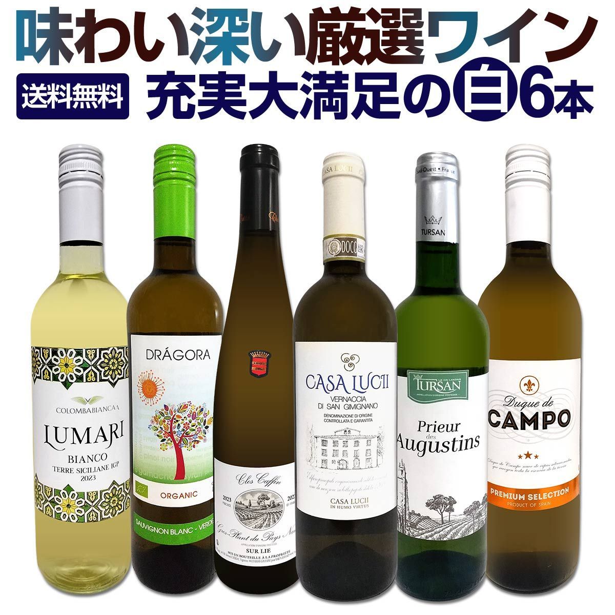 白ワイン 辛口 セット ワインセット 白 ワイン ギフト 箱 京橋ワイン 京橋わいん 特選 6本 お歳暮飲み比べ シャルドネ 金賞