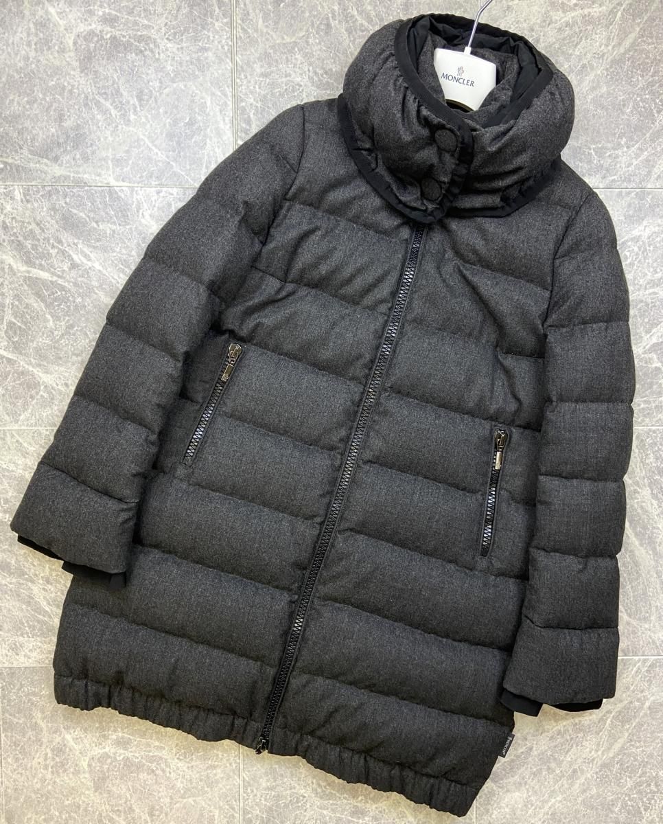 中古】 MONCLER （モンクレール） MADINE マディーン ウール生地