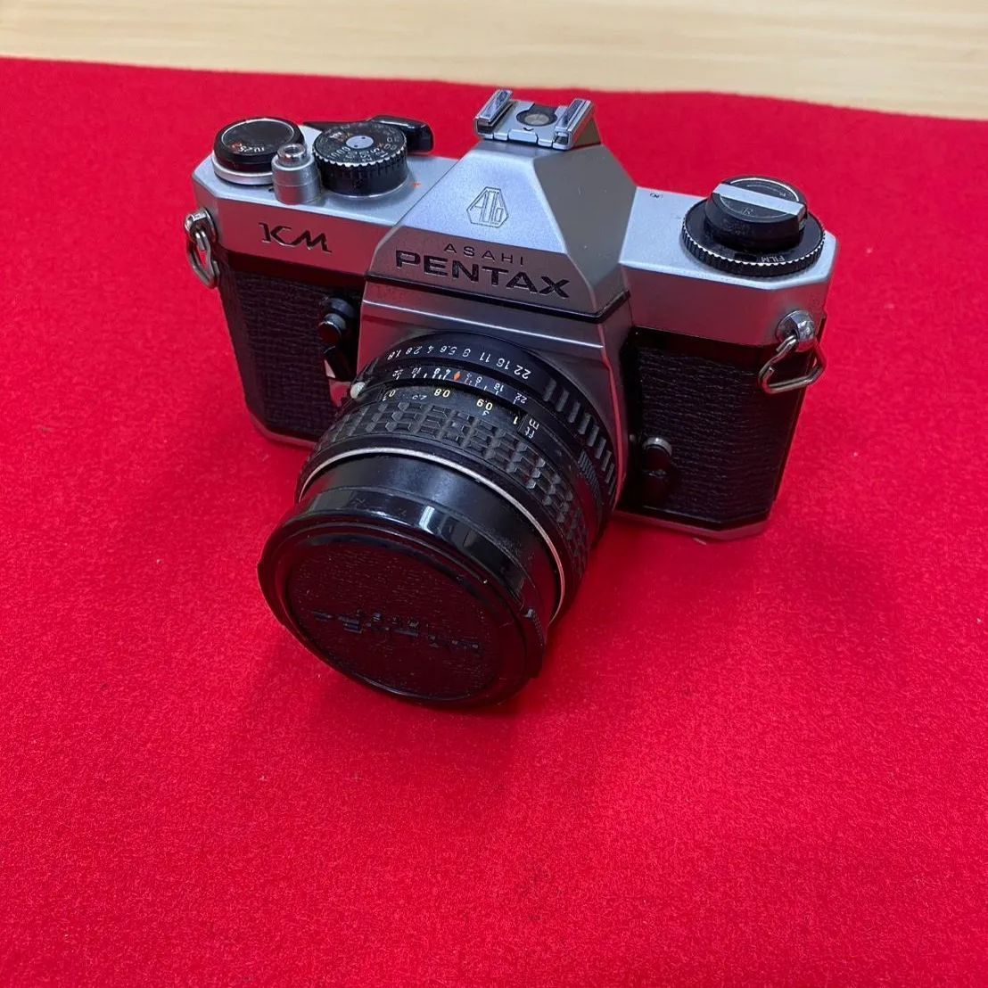 PENTAX　ペンタックス　KM　一眼レフカメラ　フィルムカメラ　コンパクトカメラ　一眼レフ　アンティーク　ヴィンテージ　昭和　レトロ　フォト　Photo 写真　純正　海外旅行　国内旅行　アウトドア　インドア　家族　記念　おしゃれ　メンズ　レディース