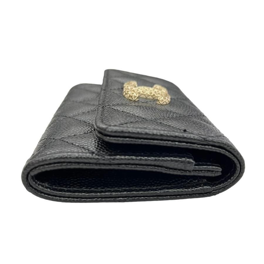 ☆E025 CHANEL シャネル AP2735 コインケース カードケース ミニ財布 