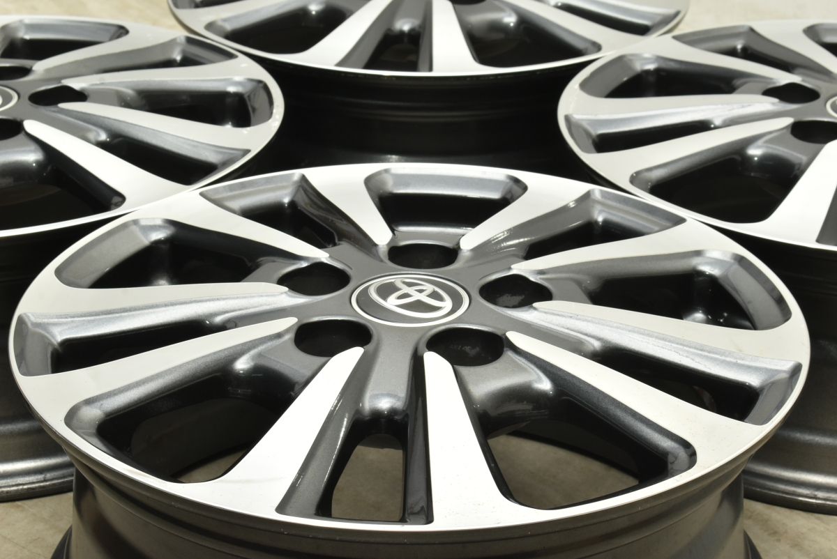 交換用に トヨタ エスクァイア 後期 純正 15in 6J 50 PCD114.3 4本セット ノア ヴォクシー 流用 ノーマル戻し スタッドレス用に