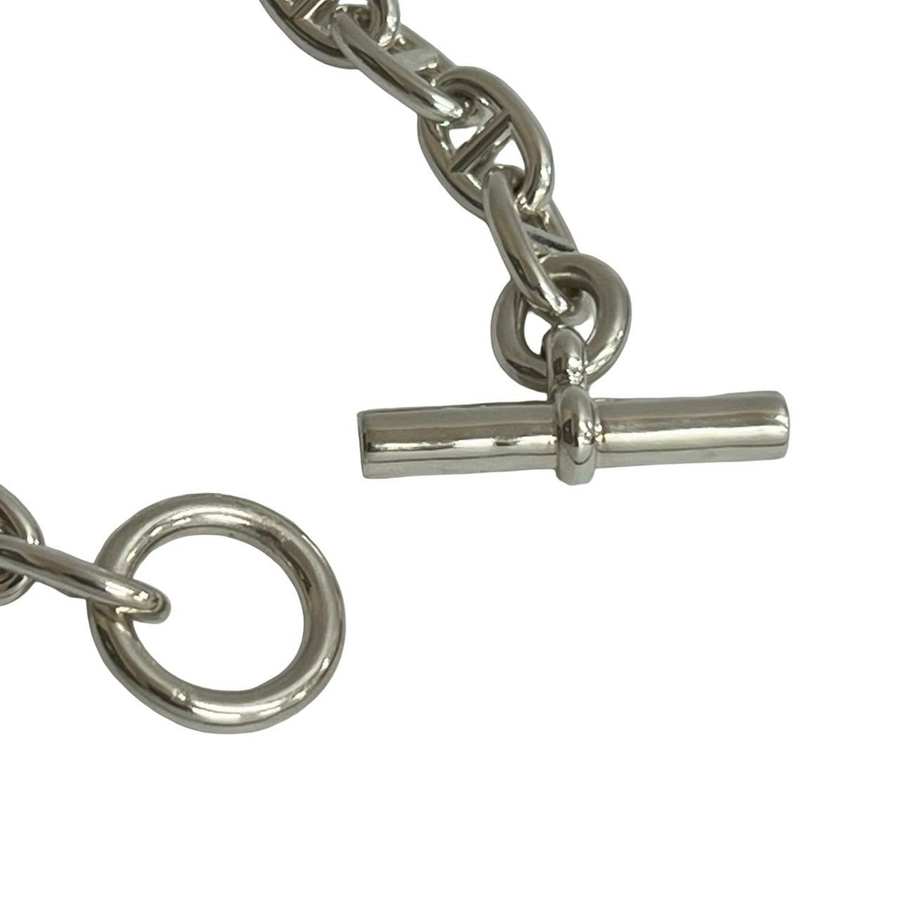 HERMES シェーヌダンクル　mm17 極美品 極 美品 HERMES エルメス シェーヌダンクル MM 17コマ シルバー