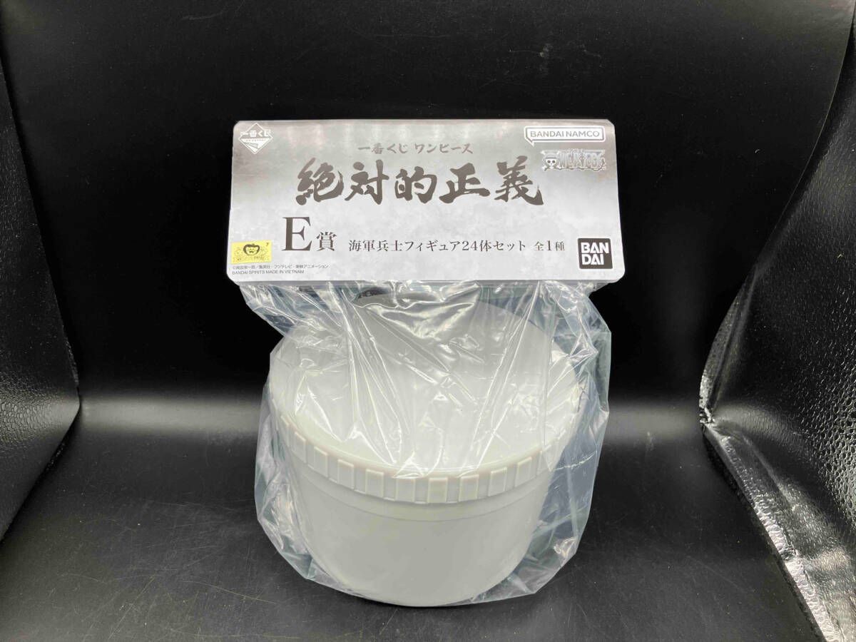D賞アラマキ　フィギュア　E賞　海軍兵士フィギュア24体セット 一番くじ ワンピース E賞 海軍兵士フィギュア24体セット - メルカリ