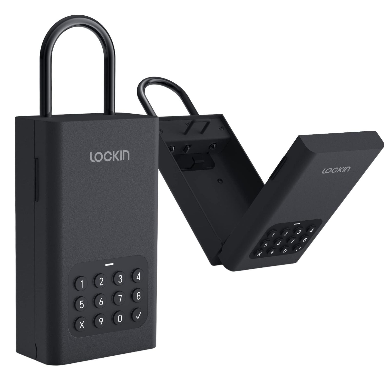 Lockin Smart Lock Box L1 スマートロック キーボックス ロックイン 防犯 防水 盗難防止 大容量 鍵収納 玄関ドア 後付け
