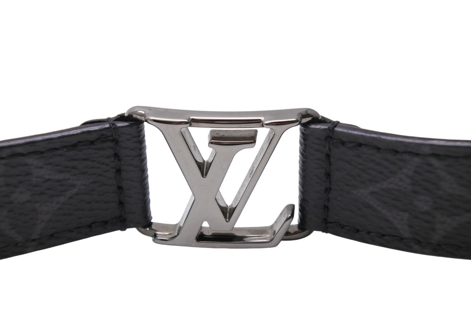 【美品】ルイヴィトン ブラスレ ハッケンハイム ブラックモノグラム M6295 ルイヴィトン LOUIS VUITTON ブレスレット ブラスレホッケンハイム