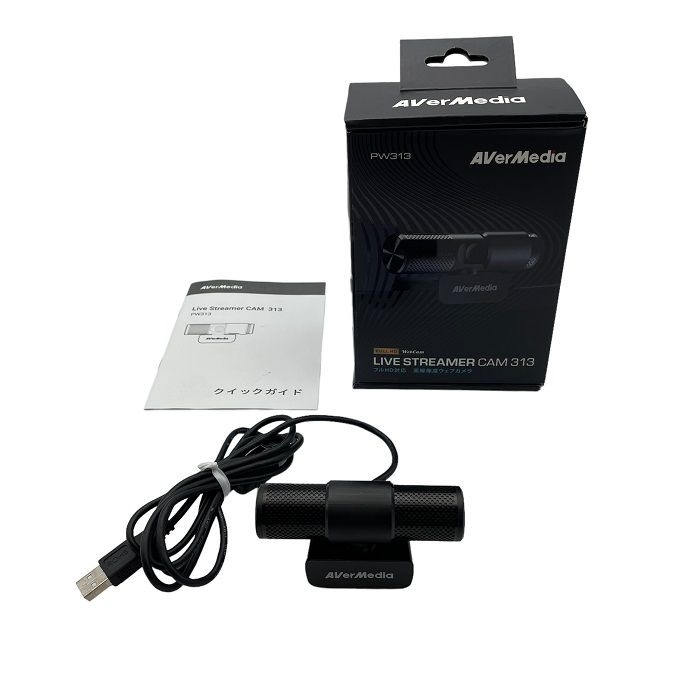 AVerMedia Live Streamer CAM 313 FHD対応 USB接続 Webカメラ CM510