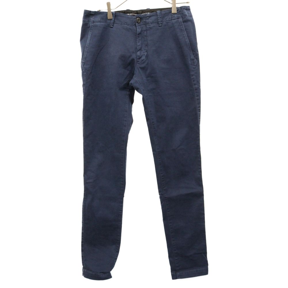 STONE ISLAND (ストーンアイランド) コットン チノ トラウザーパンツ ネイビー 67153CZLN