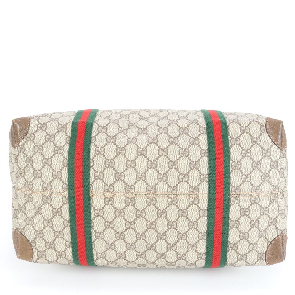 美品 グッチ GG スプリーム シェリー ライン 89 19 レザー