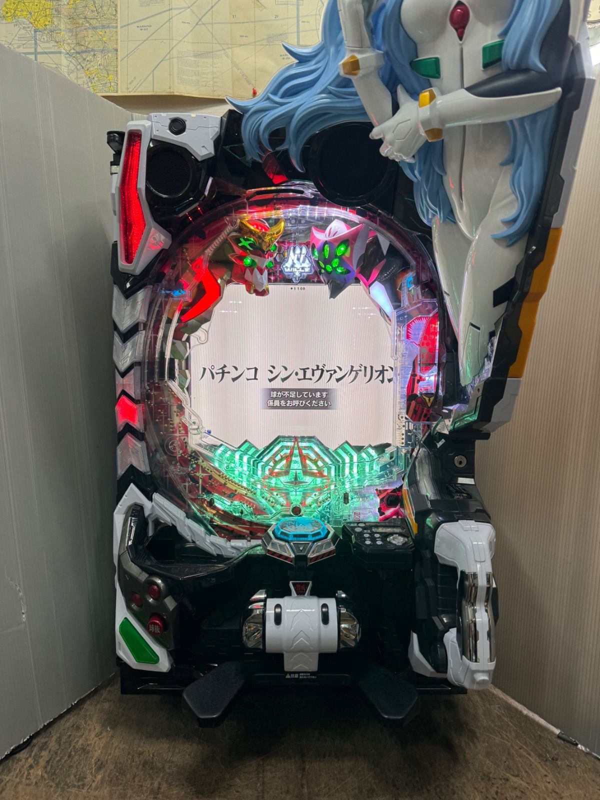 Pシン・エヴァンゲリオン TYPEレイ パチンコ 実機　　　無加工 ぱちんこ シン・エヴァンゲリオン Type レイ(エヴァ16) パチンコ