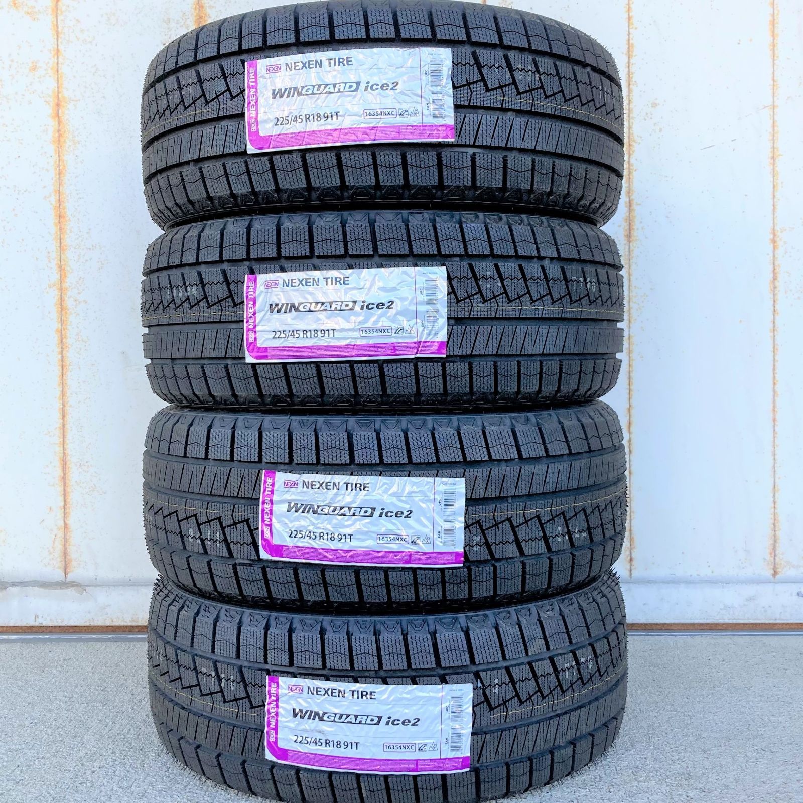 225/45R18 スタッドレスタイヤ 新品 4本セット ネクセン ウィンガード 