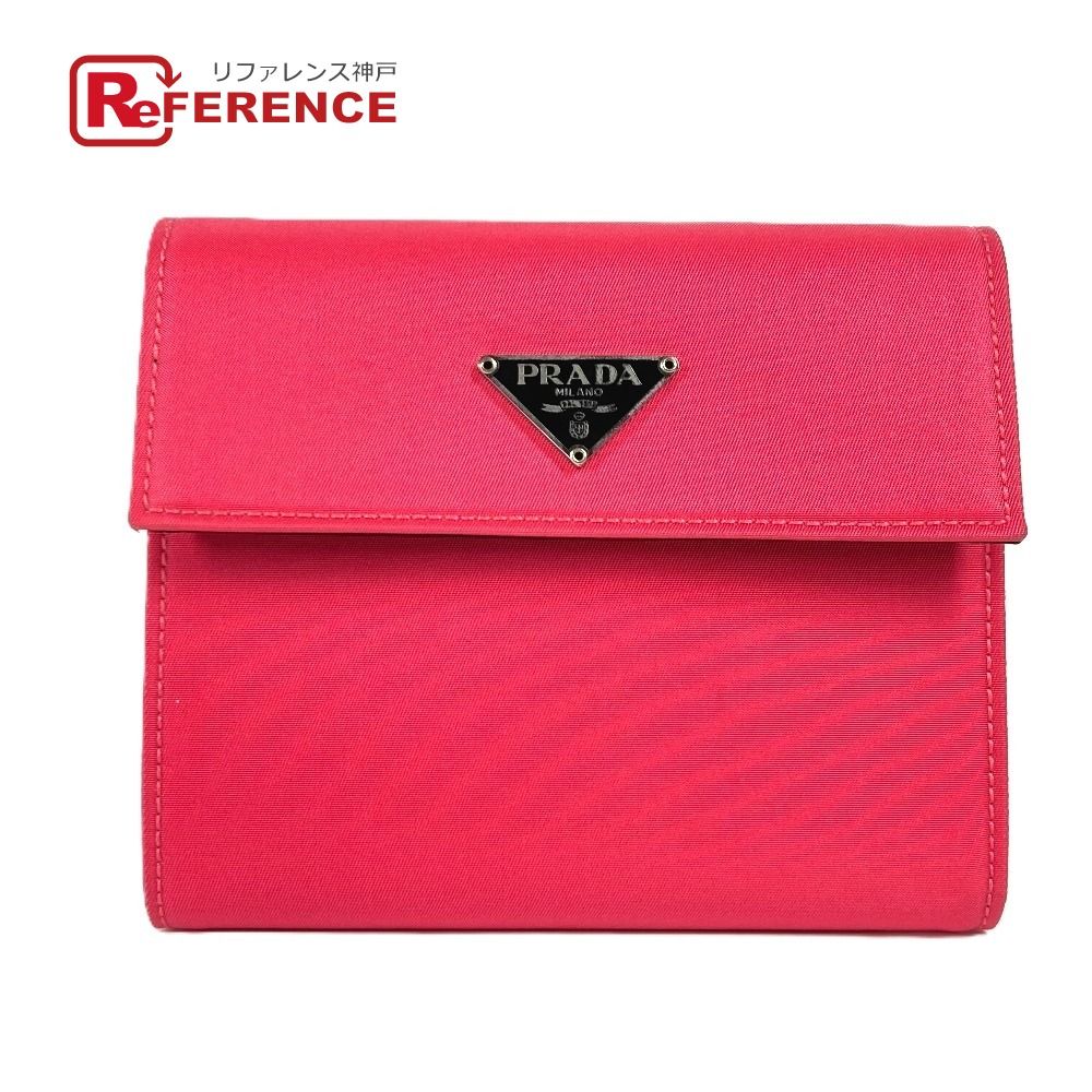 PRADA ナイロン　三つ折り財布 ピンク PRADA ナイロン三つ折り財布 ピンク