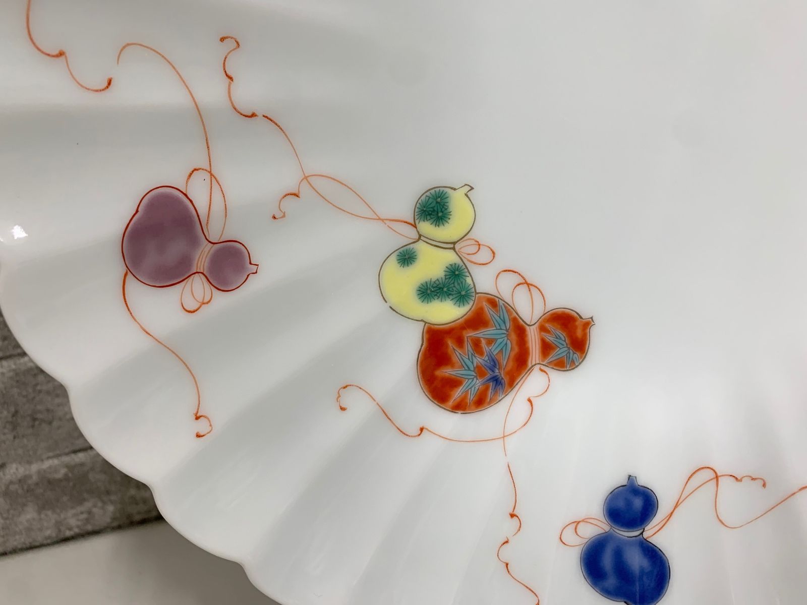 深川製磁 花ひょうたん 盛皿 皿 - メルカリ