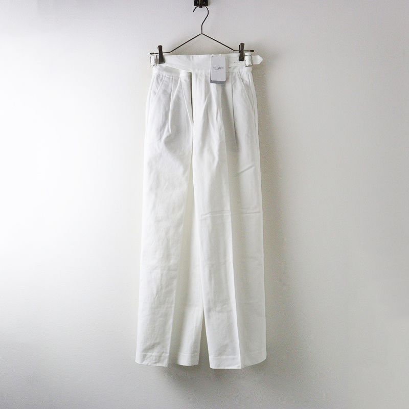 ♥ 2025AW イエナ IENA グルカパンツ 38｜ホワイト ボトムス ロング トラウザーズ コットンスラックス 2400014608168