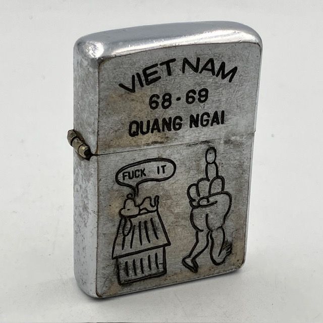 ベトナムジッポー 1968年 人気絵柄のファックマンとスヌーピー柄 使えます ジッポー ZIPPO ヴェトナムジッポー