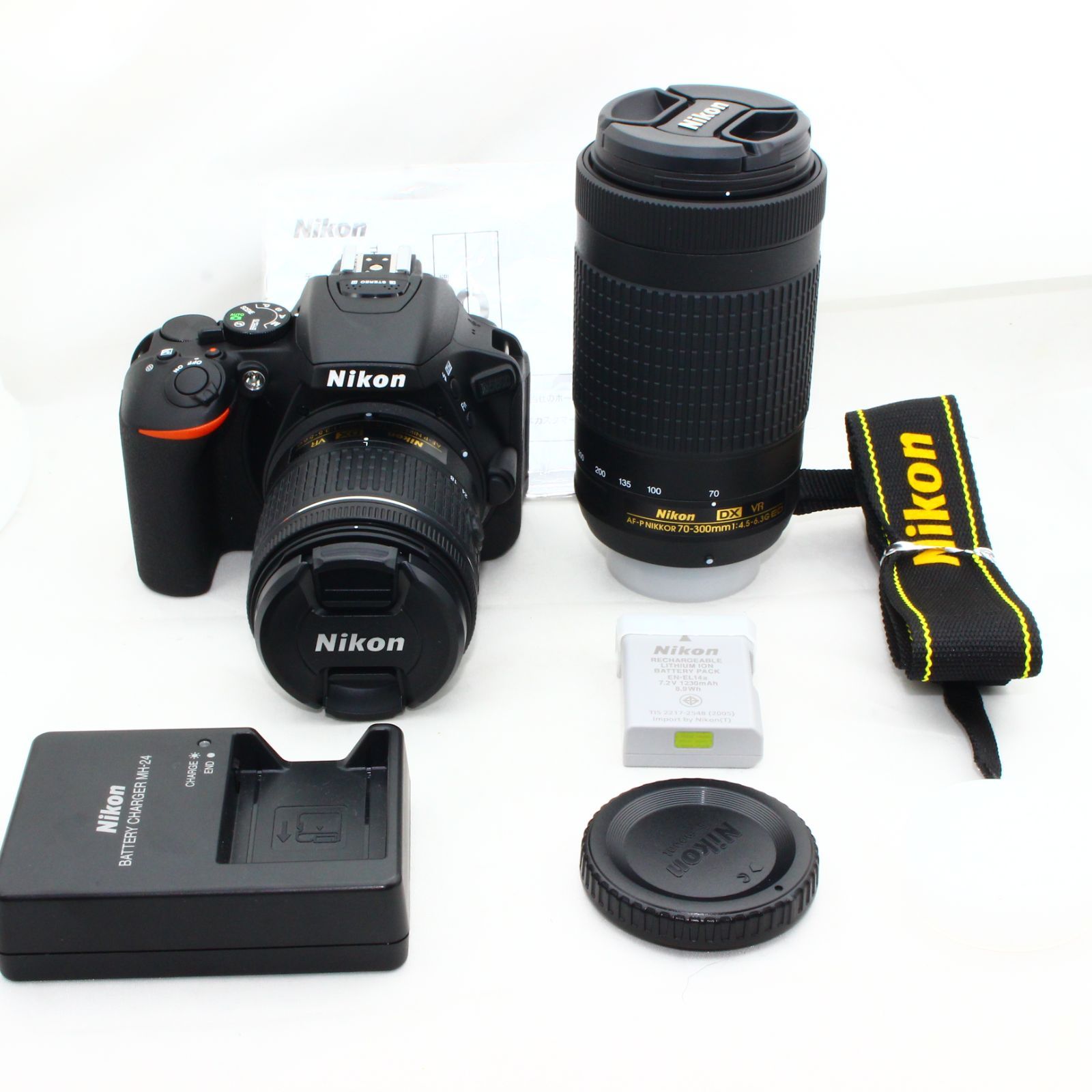 Nikon デジタル一眼レフカメラ D5600 ダブルズームキット ブラック 