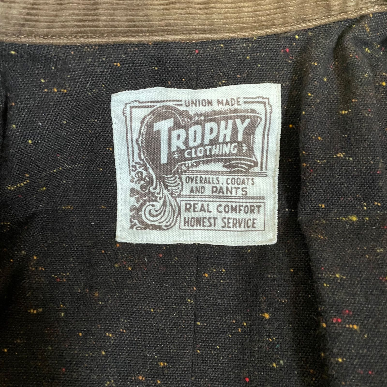 トロフィークロージング　ダック生地　ブランケット　カバーオール 楽天市場】TROPHY CLOTHING トロフィークロージング ジャケット