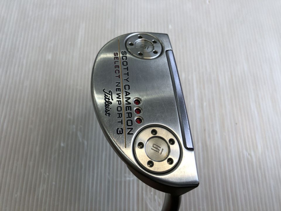 【即納】SC SELECT NEWPORT 3 2018 | 中古 | パター | タイトリスト