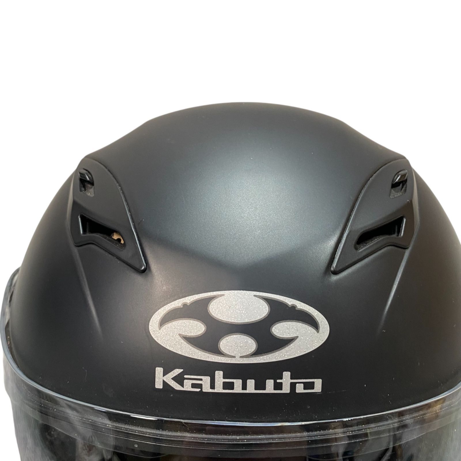 【美品】OGK KABUTO フルフェイス KAMUI3 マットブラック S OGK Kabuto KABUTO KAMUI 3（カムイ3） フラットブラック フル