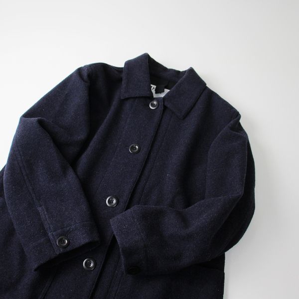 美品 MHL. FELTED WOOL TWILL ジャケット コート ブラック MHL. EDIT WINTER | MARGARET HOWELL