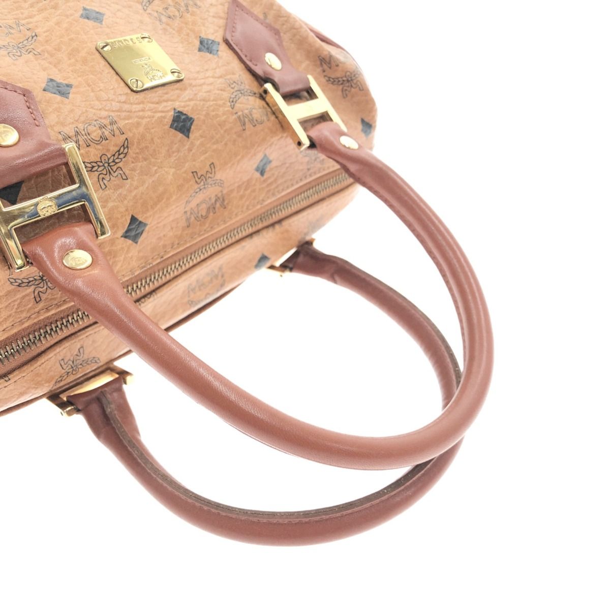 〇〇MCM エムシーエム ヴィセトス ロゴグラム 2way ショルダーバッグ 