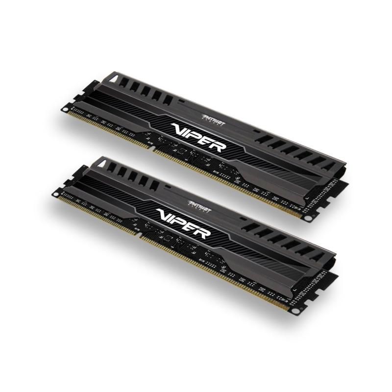 Patriot Memory Viper3 Series DDR3 1866MHz PC3-15000 16GBキット 2 x 8GB デスクトップ用メモリ CL10 PV316G186C0K