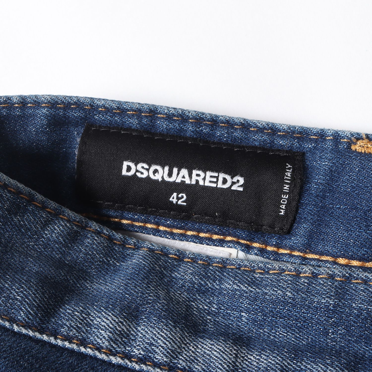 DSQUARED2 ディースクエアード デニムパンツ サイズ:42 20SS ダメージ