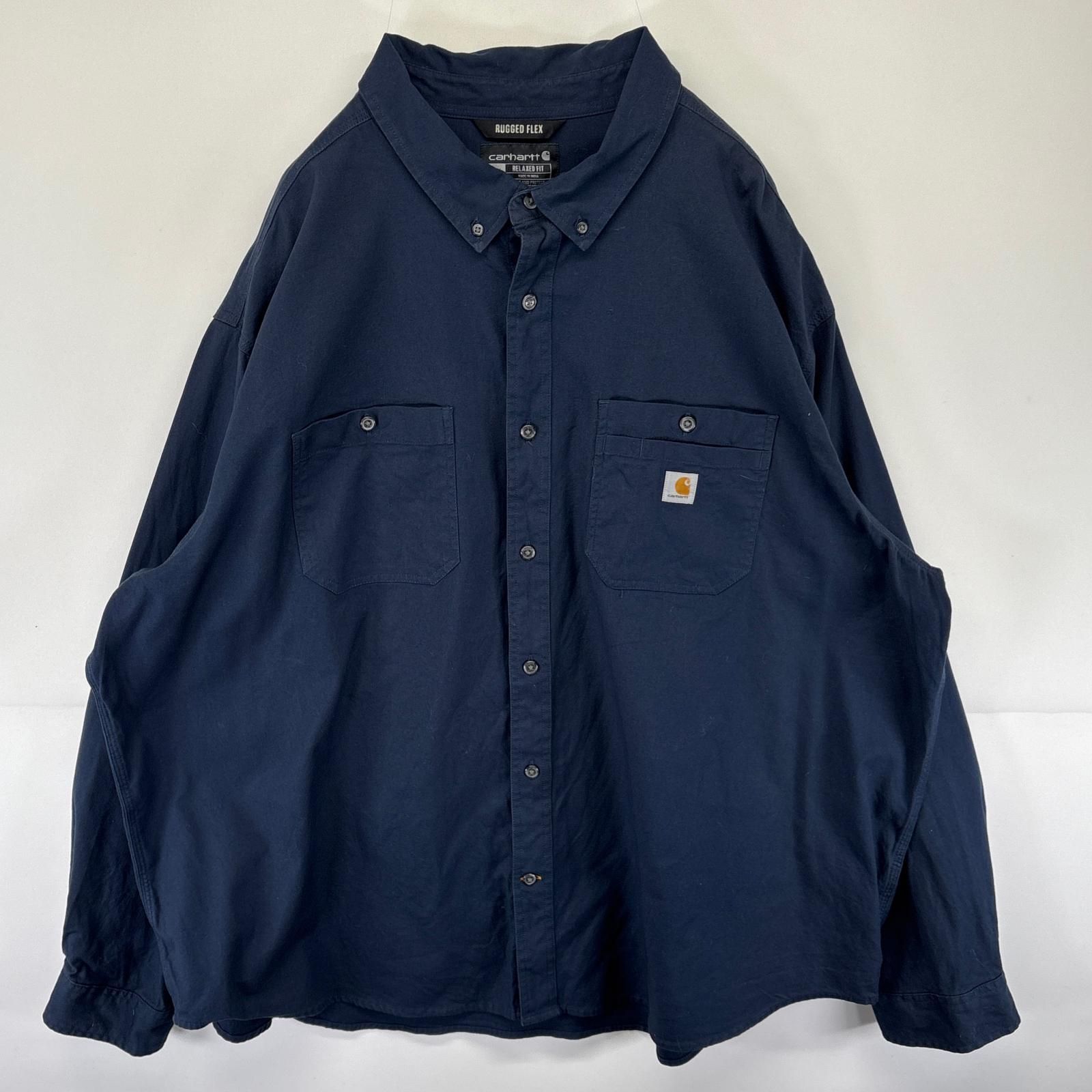 古着 カーハート Carhartt 長袖シャツ ボタンダウン ワン