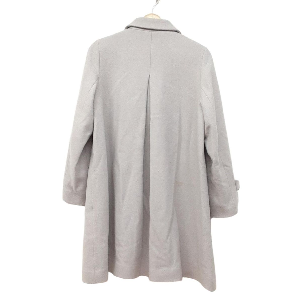 agnes b アニエスベー コート サイズ36 S レディース - ライトグレー 長袖 冬