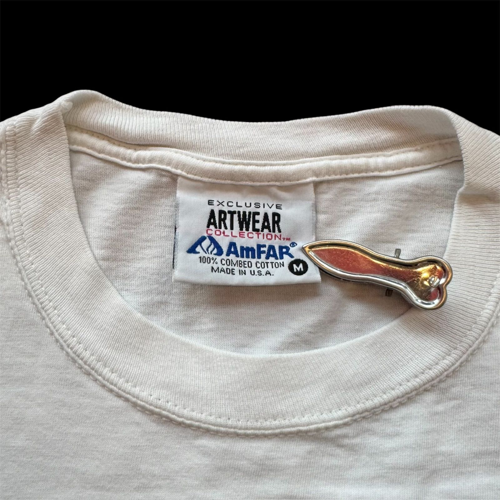 90s MILTON GLASER Angels in America USA製 アートTシャツ ミルトン 