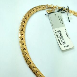 LANVIN ランバン クリスタルラインストーン ネックレス グレー 