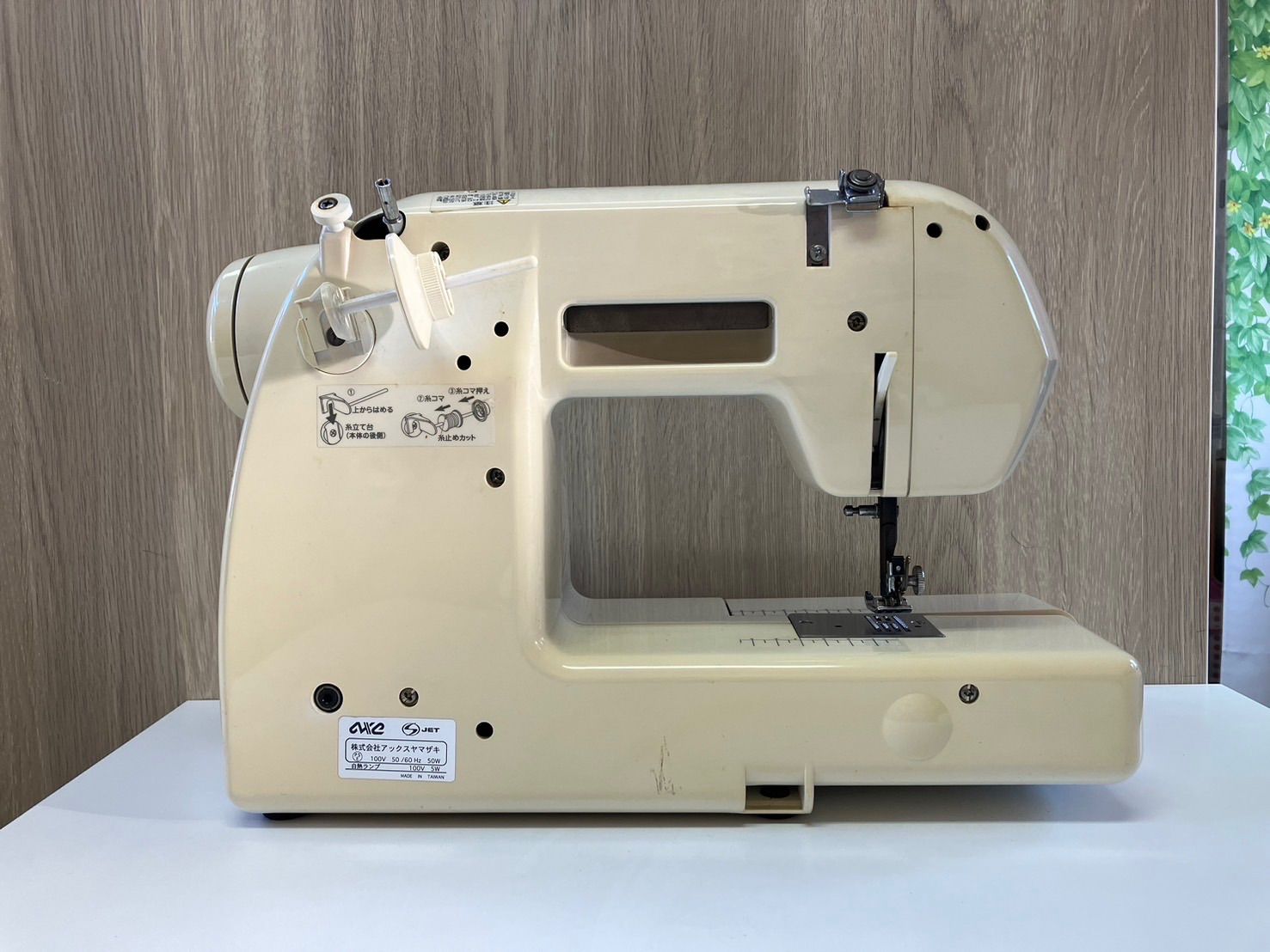 品】 【通電確認済み】 NORIO YAMAZAKI山﨑範夫のミシン AG-001 品】 【通電確認済み】 NORIO YAMAZAKI山﨑範夫のミシン AG-001