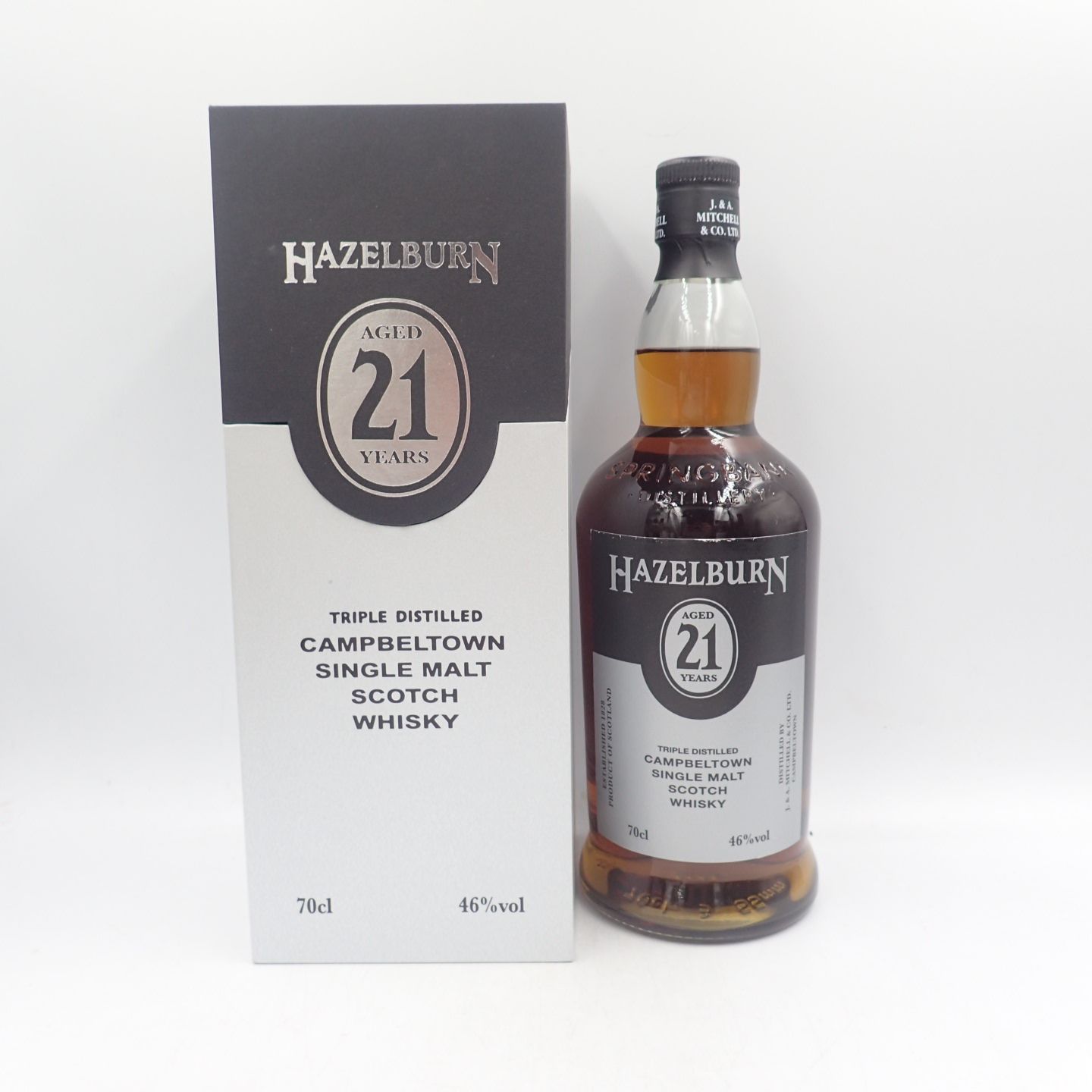 ヘーゼルバーン 21年 スプリングバンク蒸留所 HAZELBURN【F2】 - メルカリ