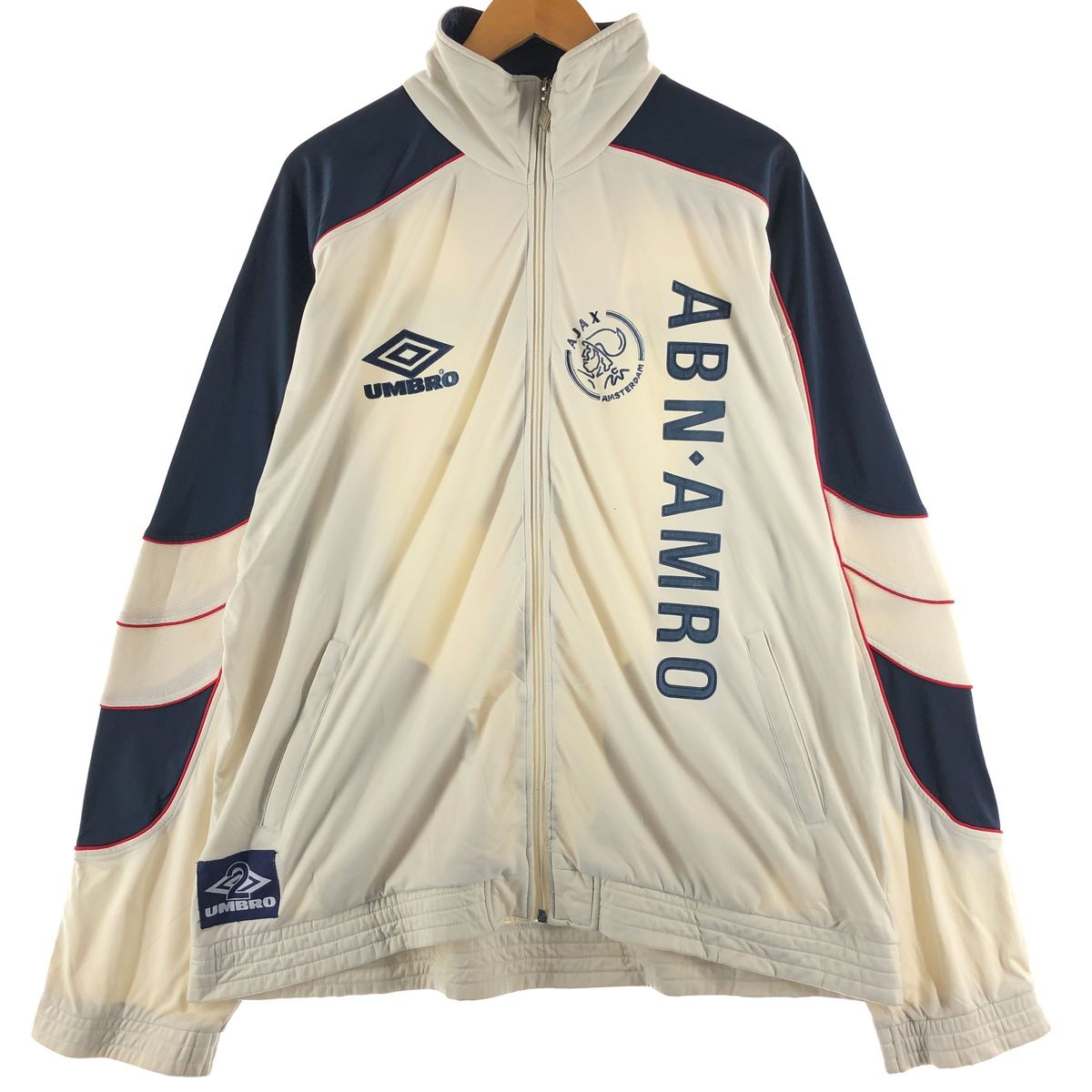 90s UMBRO アヤックス ビンテージ サッカー ジャージ ウエア M 90s アヤックス アムステルダム アンブロ ジャージ上 AJAX UMBRO