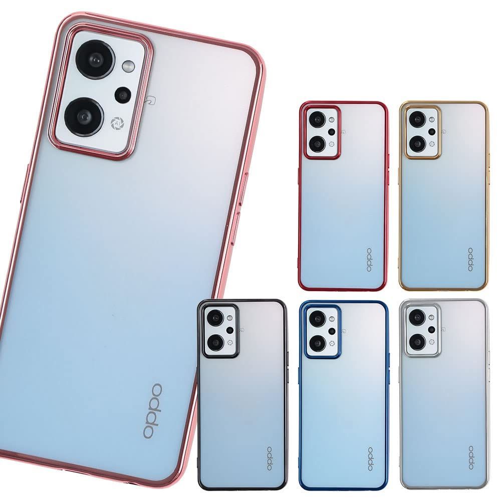 OPPO Reno7 A ケース TPU Reno7A ソフトケース カバー edge クリアケース スマホケース OPG04 A201OP 保護  薄型 耐衝撃 オッポ リノ セブン エー 7a au ワイモバイル UQmobile SC145TE_OR7AR - メルカリ