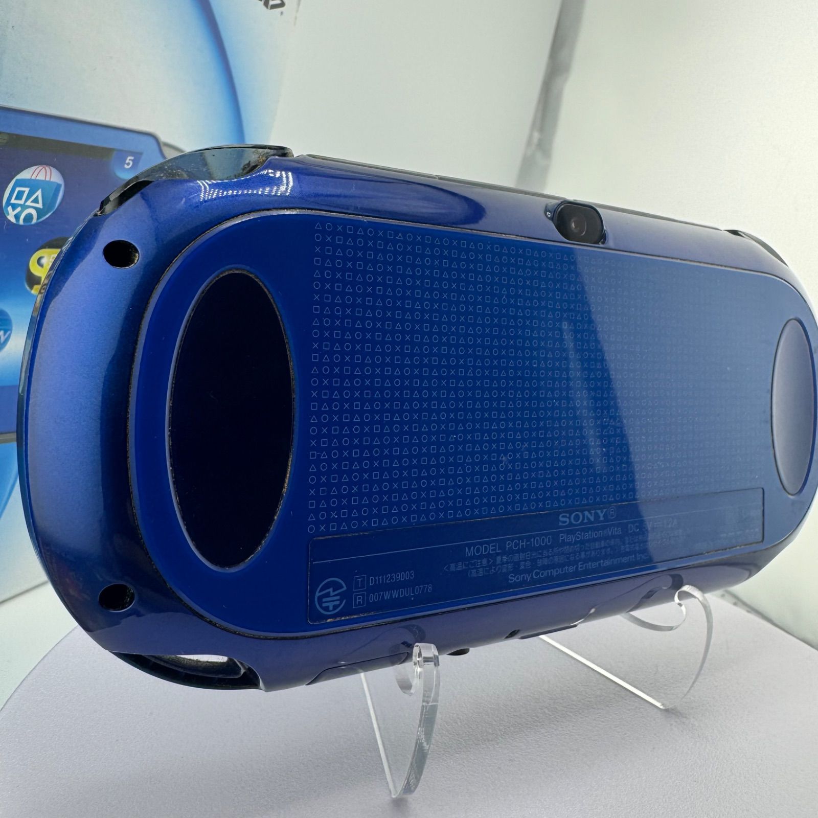 PSVITA 本体 PCH-1000 サファイアブルー 動作確認済み PlayStationVita
