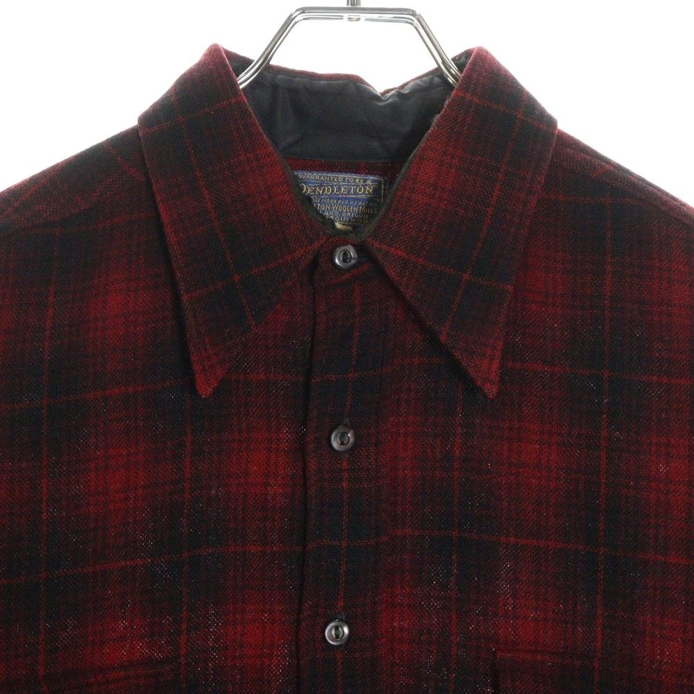 ビンテージ 30s 40s 長袖 ウール ネルシャツ M程 フランネル 茶 マチ ビンテージ 30s 40s 長袖 ウール ネルシャツ M程 フランネル 茶 マチ