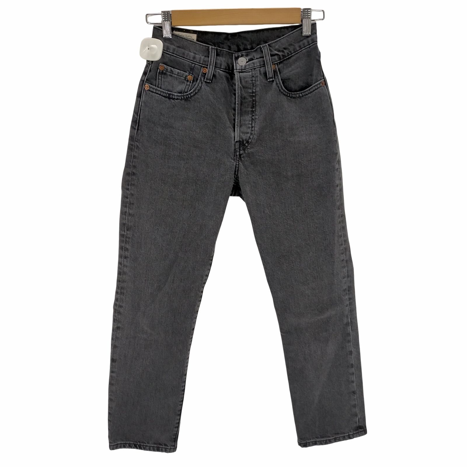 リーバイス Levis 別注 501 CROP GRAYWORN IN デニムパンツ