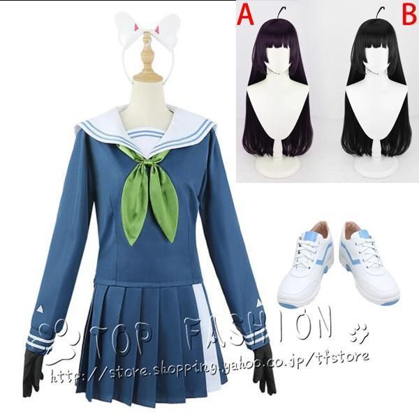 ブルーアーカイブ Blue Archive 霞沢ミユ コスプレ衣装 ウィッグ 靴 道具??