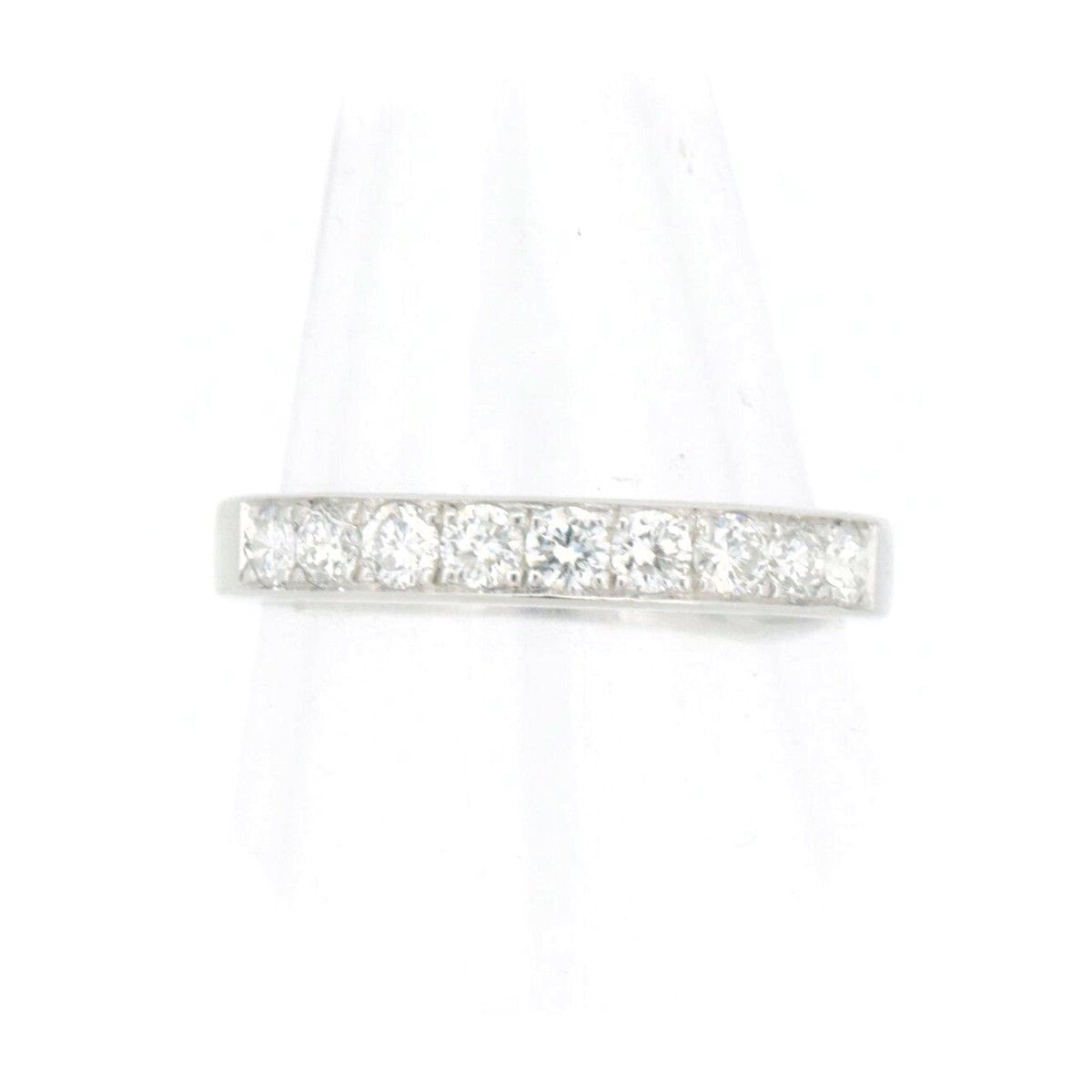 タサキ ハーフエタニティ ダイヤモンド リング 指輪 0.41ct 10号 Pt900  