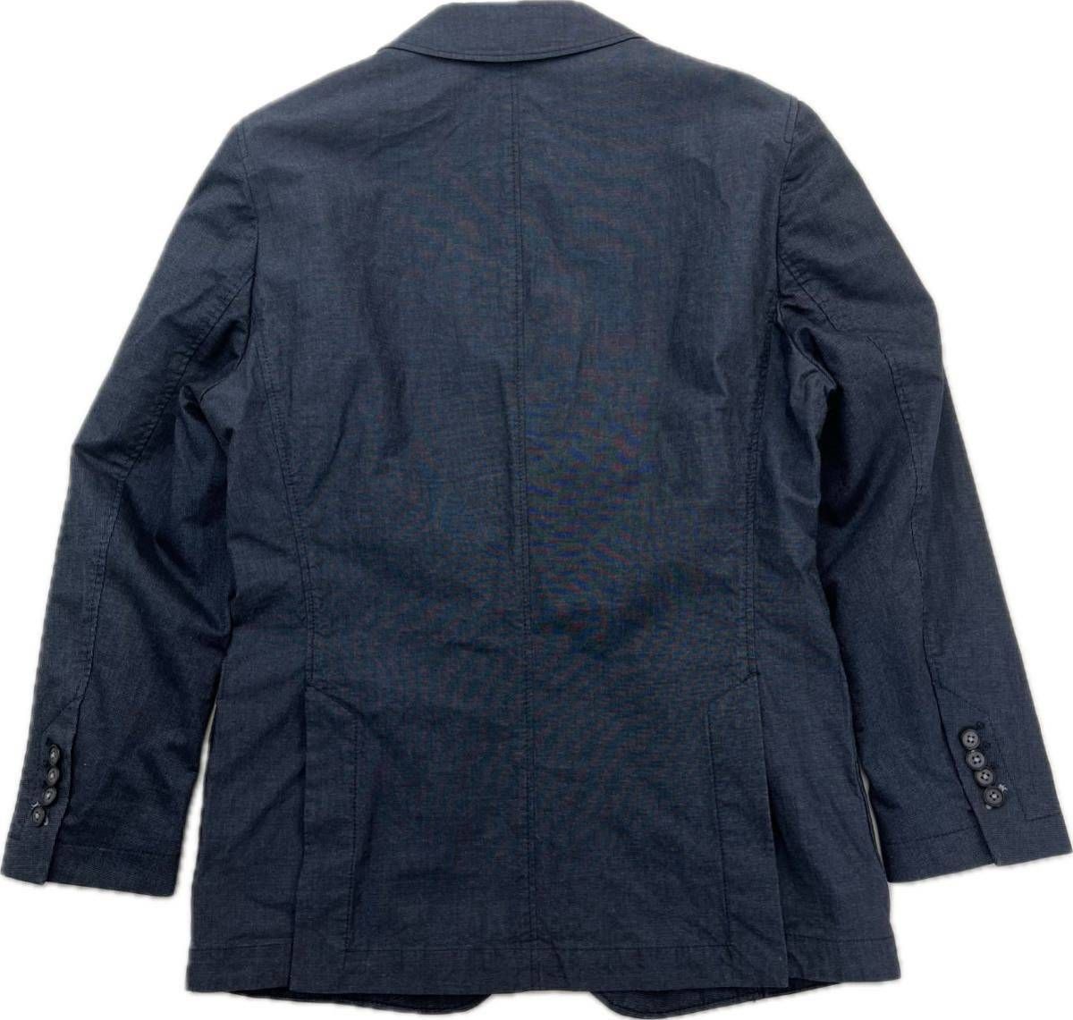 HUGO BOSS ☆ 春 夏 秋 テーラード ジャケット ネイビー スリムフィット US36R SM相当 紳士 ビジネス オフィス 定番 ヒューゴボス■FF144 HUGO BOSS ☆ 春 夏 秋 テーラード ジャケット ネイビー スリム