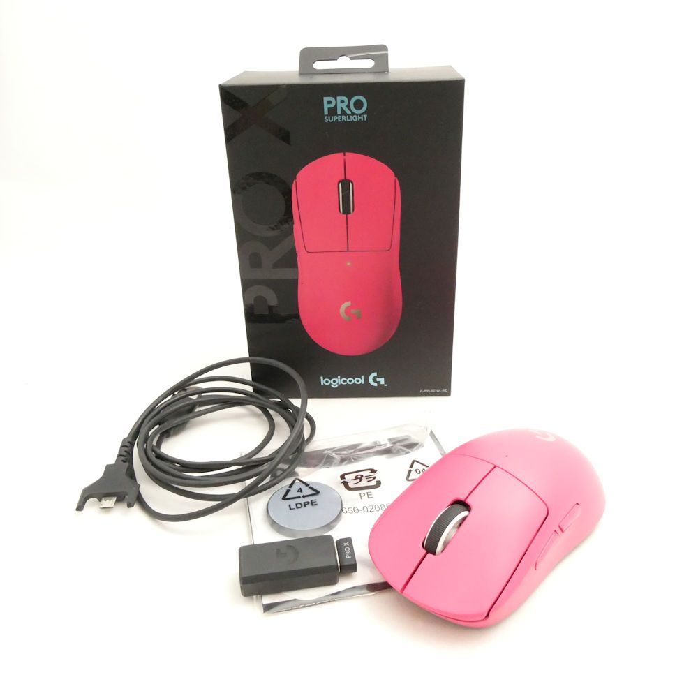 logicool G ロジクール G PRO SUPERLIGHT G-PPD-003WL-MG ワイヤレスゲーミングマウス FPS eスポーツ PC周辺機器 HY1620