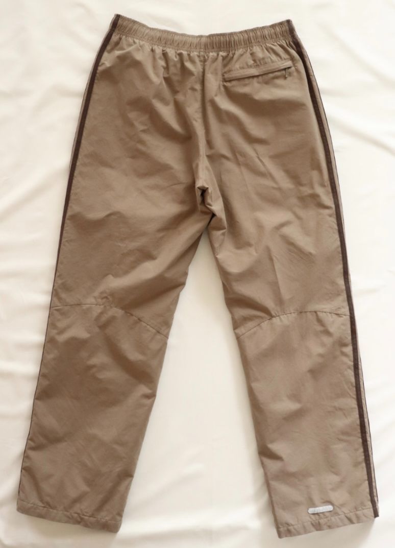 ADIDAS Y2K Track Pants Beige x Brown Cotton Nylon アディダス 00s 