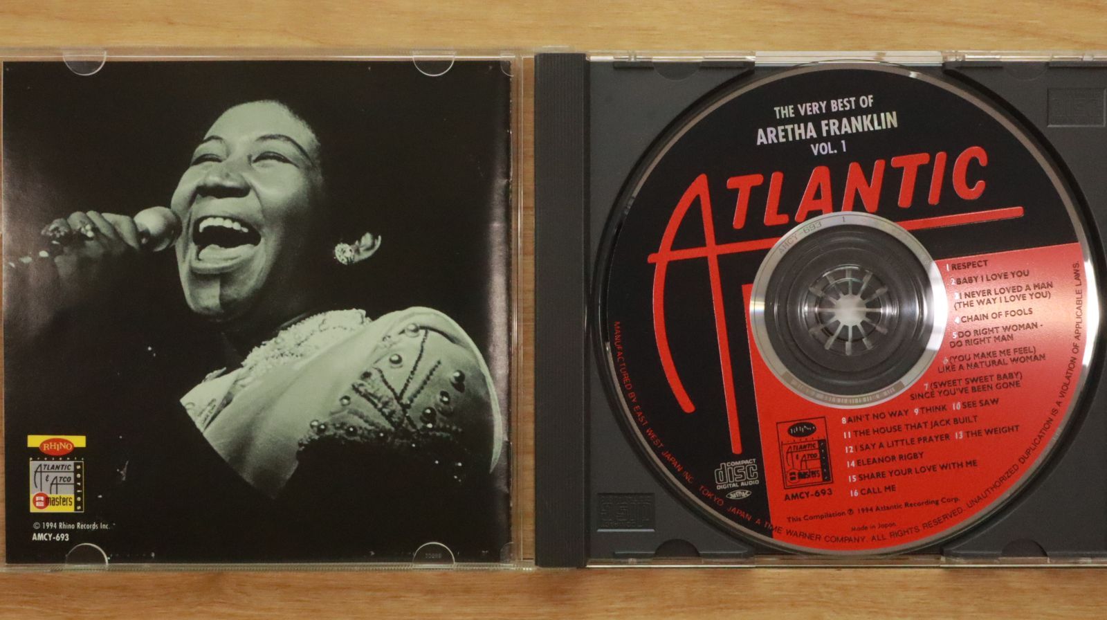 国内盤CD☆アレサ・フランクリン/Aretha Franklin□ ベリー