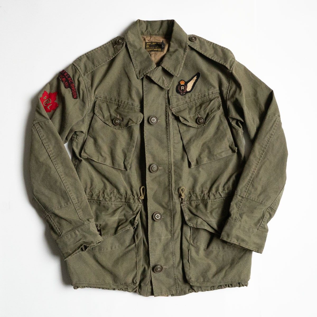 【名作】POLO RALPH LAUREN 【コンバット ジャケット】M ミリタリー フィールド ジャケット ポロラルフローレン 25070285