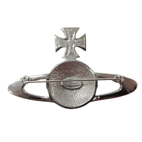 ヴィヴィアンウエストウッド Vivienne Westwood オーブ ピン ブローチ シルバー ジュエリー ✰AA