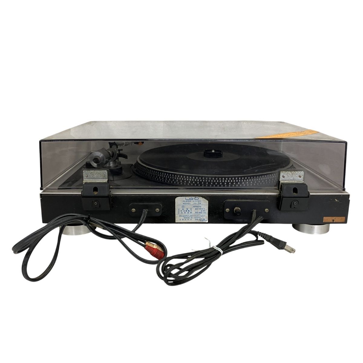 革新的な 日立製作所 Hitachi Lo-D ローディ ターンテーブル レコードプレーヤー PS-58 ジャンク T10250329