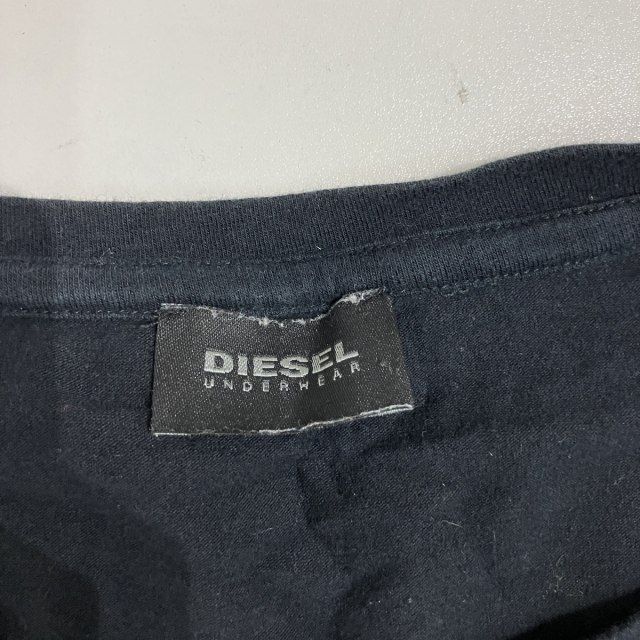 DIESEL ブラック Tシャツ 半袖 DIESEL ディーゼル 半袖カットソー sizeS/ブラック - メルカリ