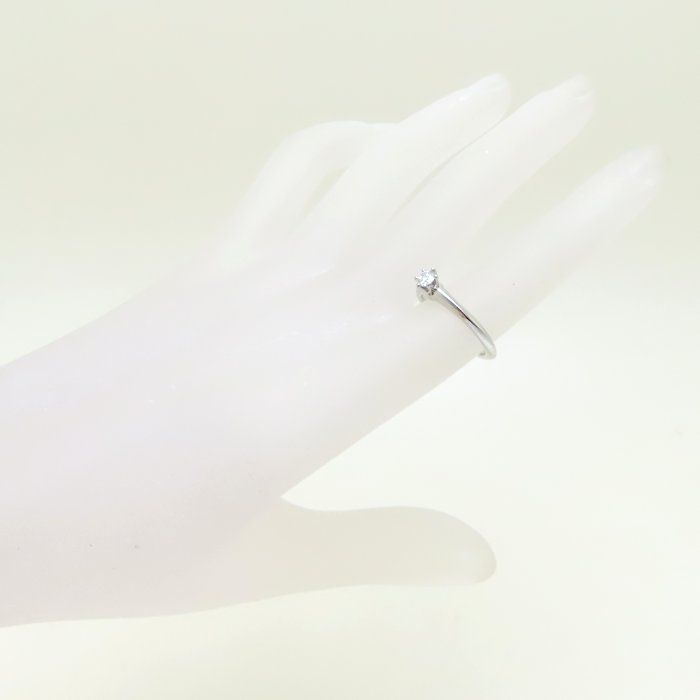 ティファニー　ソリティア　0.28カラット 12号 TIFFANY&Co. ティファニー ソリティア リング 指輪 一粒