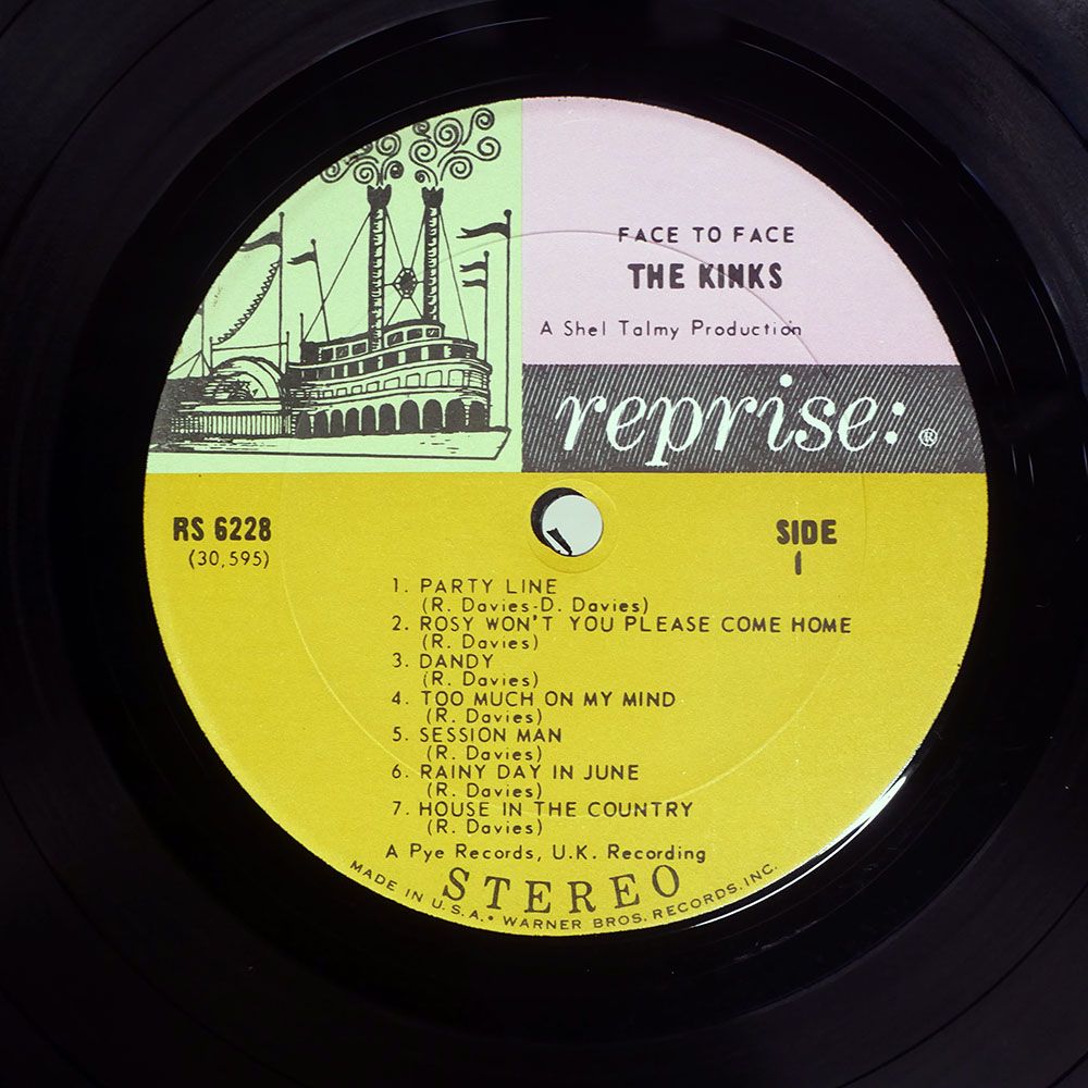 US盤 KINKS/FACE TO FACE/REPRISE RECORDS RS6228 LP - メルカリ
