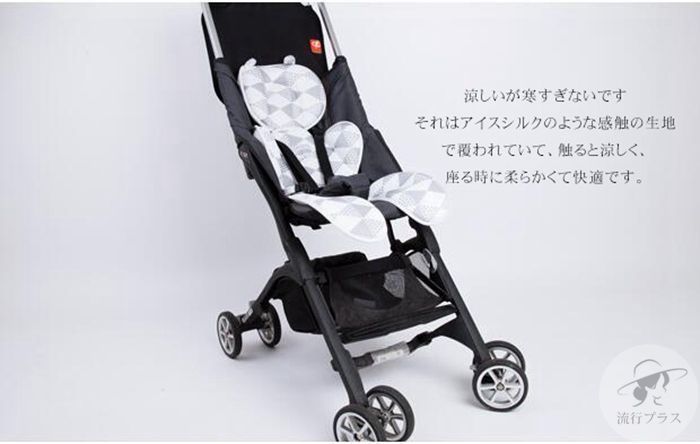 ベビーカーシート メッシュ クッション 夏 ベビーカー シート ベビーカークッション クールシート 暑さ対策 新生児 赤ちゃん ファン付き 洗える ファンシート 送風 軽量